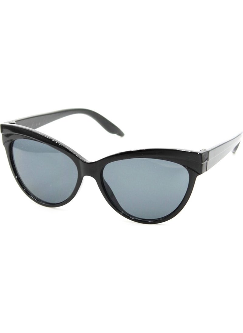 Silvio Monetti Black UV400 Women's Sunglasses 615364  - Image 1