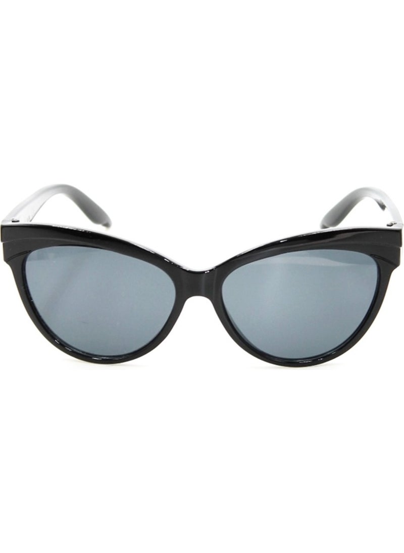 Silvio Monetti Black UV400 Women's Sunglasses 615364  - Image 2