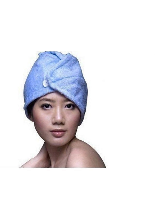 Kytaste 1 Pcs Microfiber Hair Wraps Magic Fast Dry Towel Drying Bath Twist Hat Spa Soft Cap - Image 1