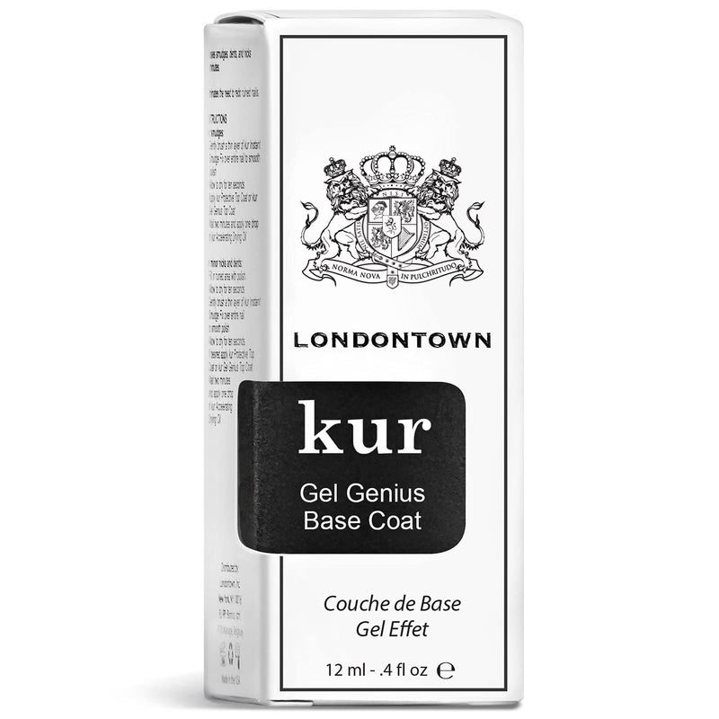 LONDONTOWN Kur Gel Genius Fast Drying KUR Gel Genius Fast Drying Base Coat, Vegan, Gluten-free, Paraben-free, Cruelty-free - Image 2