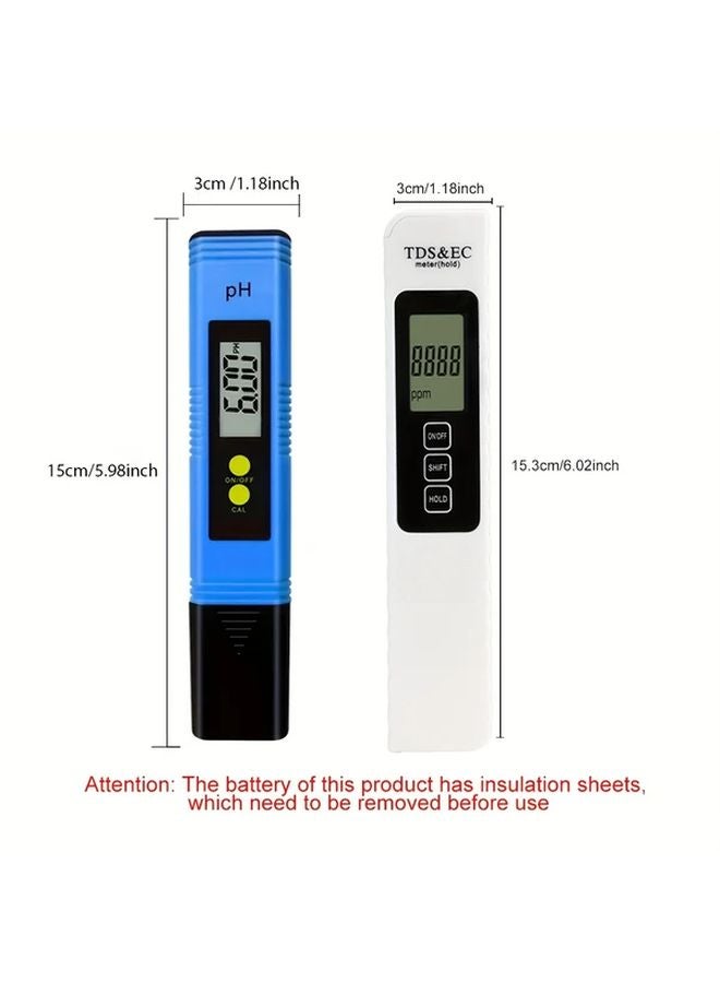 Yellow PH TDS Water Tester Digital Display 0 14 PH Meter 0 9999ppm PPM Water Quality Detection Pen - Image 3