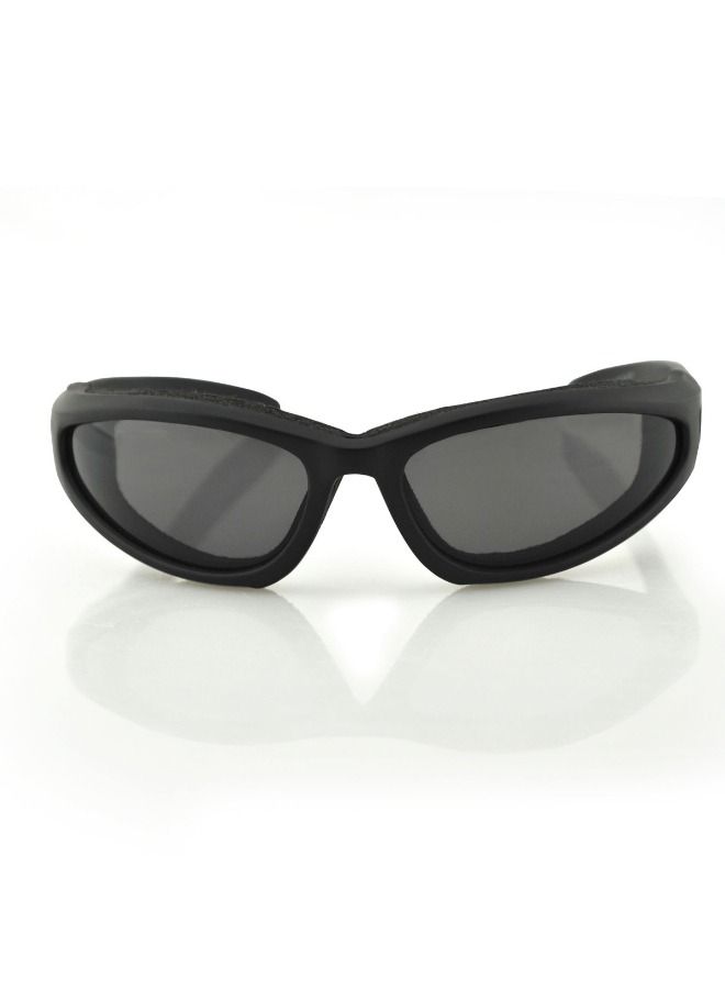 Sunglasses Low Rider 2 Matte Black Frame Smoked-Amber-Clear Lens