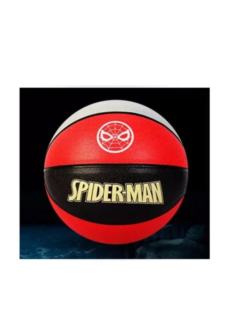 جوريكس كرة السلة، كرة سلة عالية الجودة لجميع الملاعب، كرة سلة مارفل شكل سبايدر مان, مقاس 25 × 25 × 25 سم للعب في الأماكن المغلقة أو الهواء الطلق للمسابقات اللعب الترفيهي للأولاد والبنات والبالغين والأطفال - Image 3