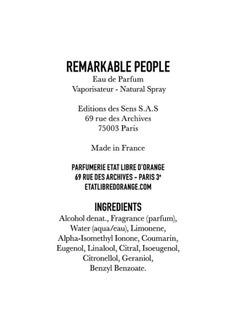 ETAT LIBRE D'ORANGE Etat Libre d'Orange Remarkable People Eau de Parfum Spray 3.38 Fl Oz  - Image 1