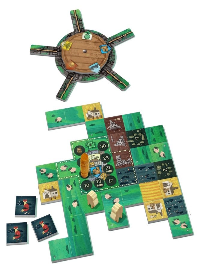 Lookout Tipperary Board Game - Engaging Strategy Game of Adventure and Irish Folklore, Family Game for Kids and Adults, Ages 8+, 2-5 Players, 45 Minute Playtime, Made by Lookout Games - Image 2