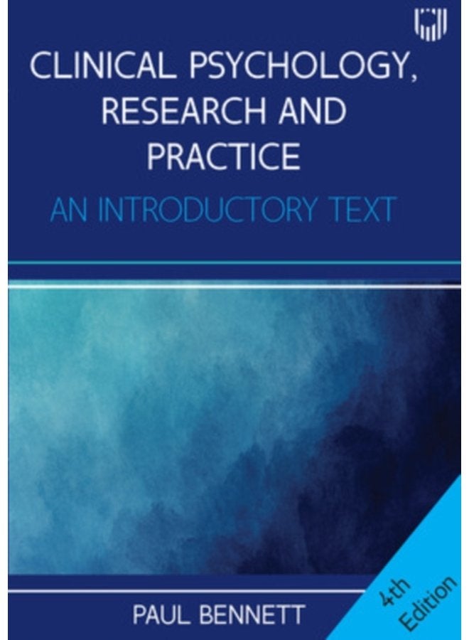 Clinical Psychology Research and Practice An Introductory Textbook 4e - Paperback