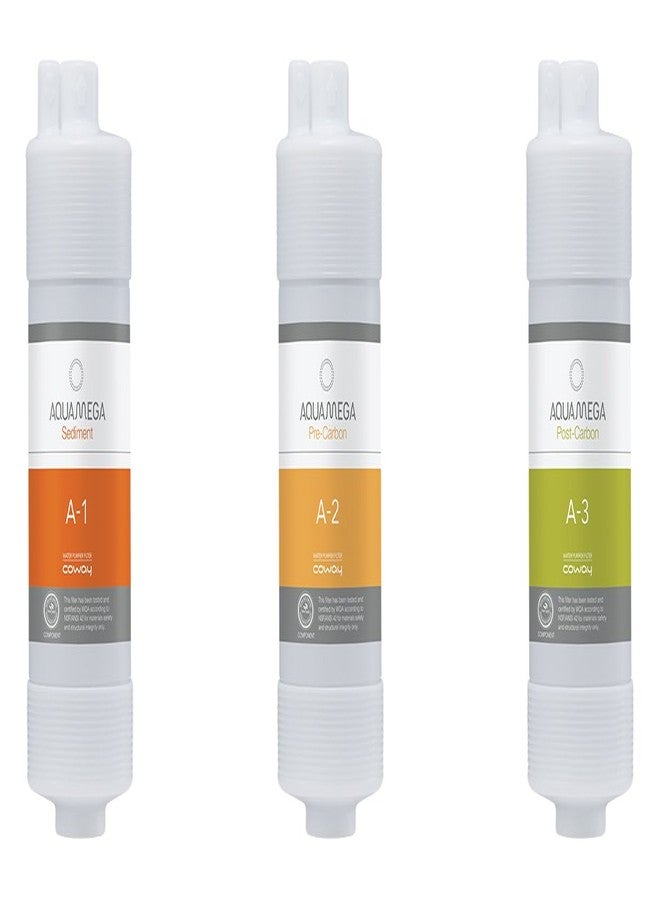 كواي مجموعة فلاتر بديلة من Coway Aquamega 100 - Image 1
