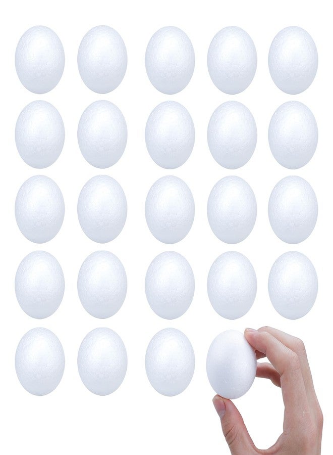 Lorigun 24 Pcs Foam Balls for Crafts, 2 Inch Styrofoam Balls DIY Christmas Ornaments Small Round White Polystyrene Spheres for Kids Arts Drawing, Model Making, Wedding Party Decoration - Image 1