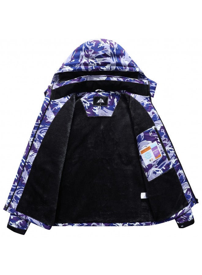 MOERDENG MOERDENG Women's Waterproof Ski Jacket Warm Winter Coat Outdoor Windbreaker Hiking Snowboarding Jacket  - Image 2