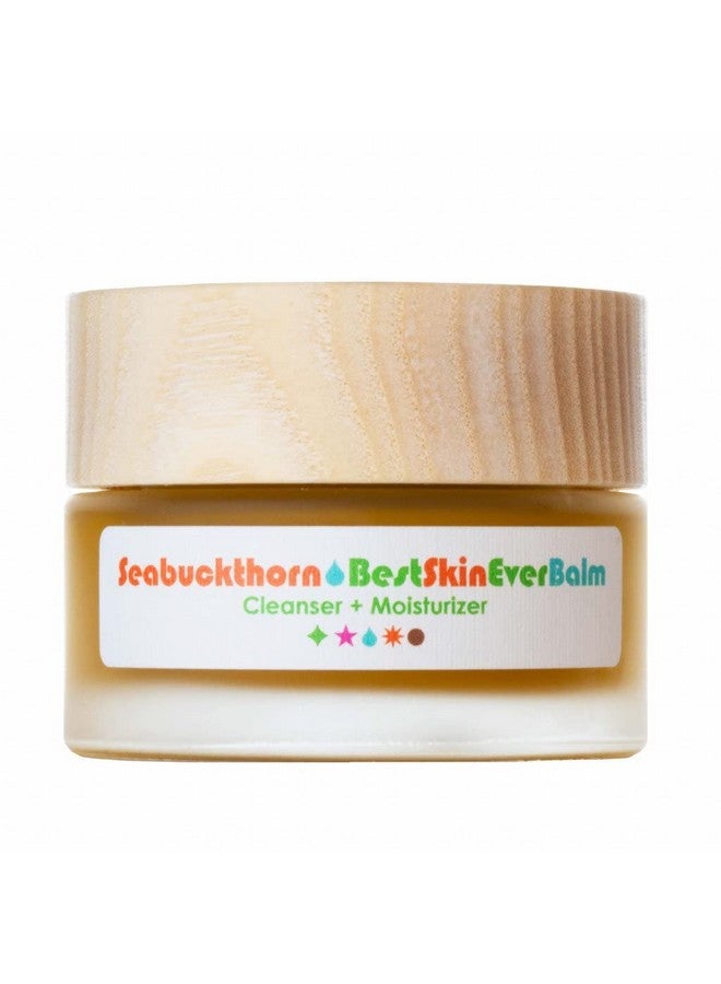 Living Libations Organic Best Skin Ever Balm Natural Wildcrafted Vegan Clean Beauty (Seabuckthorn 1 Oz 30 Ml) - Image 1
