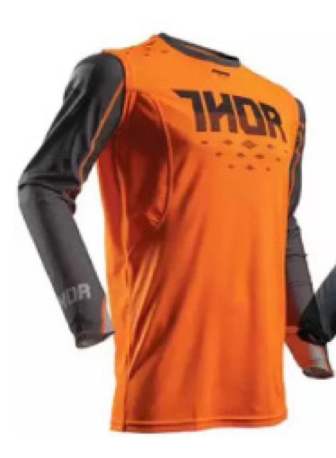 Motorcycle Sun Protection Racing Suit Men's T-shirt Export Retro Motorcycle Off-road Suit Downhill Motorcycle Suit Long-sleeved Cycling Suit