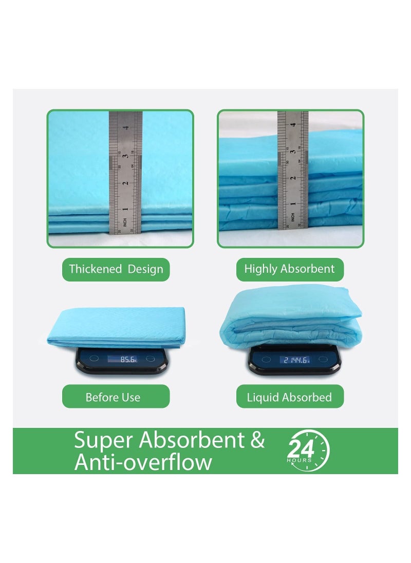 Cherry Medical Supply 20-Pieces Packed In 2 Pouches 60 Cm X 90 Cm Xl Pet Training Pads And Puppy Pads Super Absorbent  - Image 4