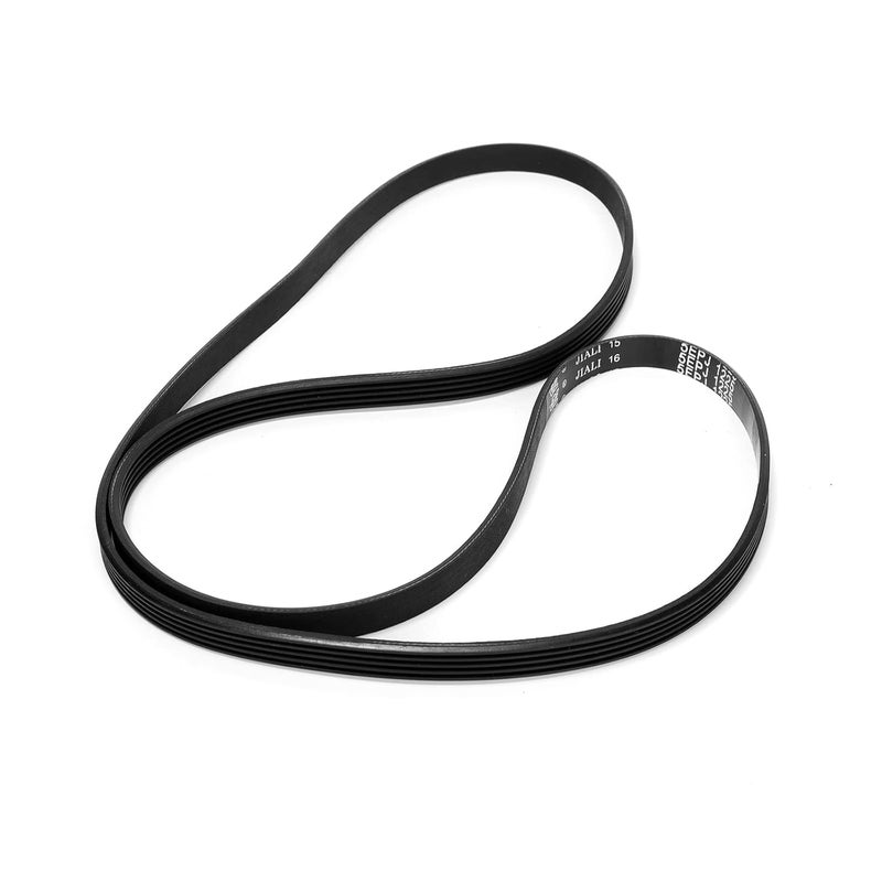 حزام القيادة المطاطي للغسالة (5EPJ1225)، قطر 1225 مم، متوافق مع غسالات Hoover Candy، طرازات 41039460، 41021973 - Image 1
