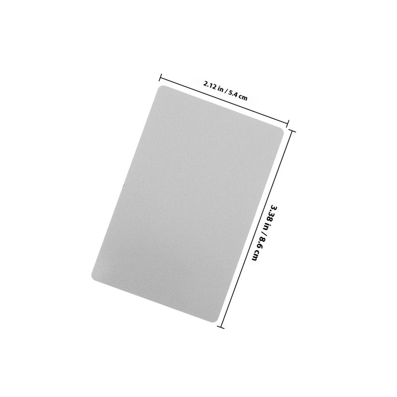Aluminum Alloy Name Card Blanks 86x54mm 0 45mm Thick For Sublimation Printing And Engraving - Image 3