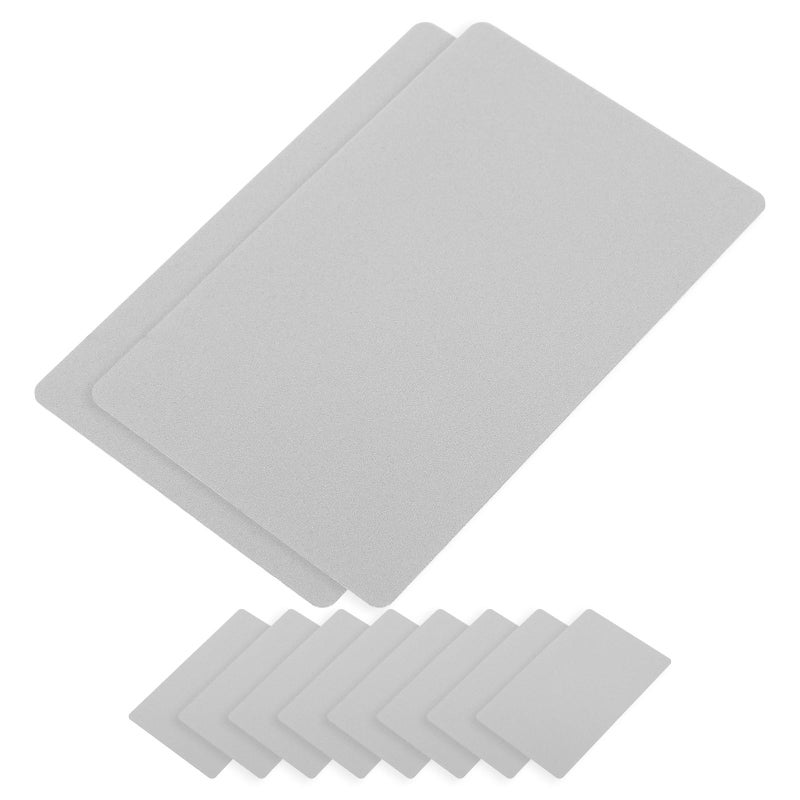 Aluminum Alloy Name Card Blanks 86x54mm 0 45mm Thick For Sublimation Printing And Engraving - Image 2