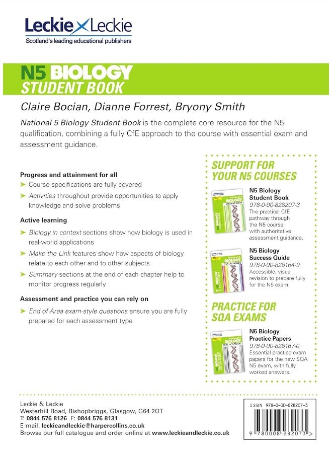 National 5 Biology: Comprehensive textbook for the CfE - Image 2