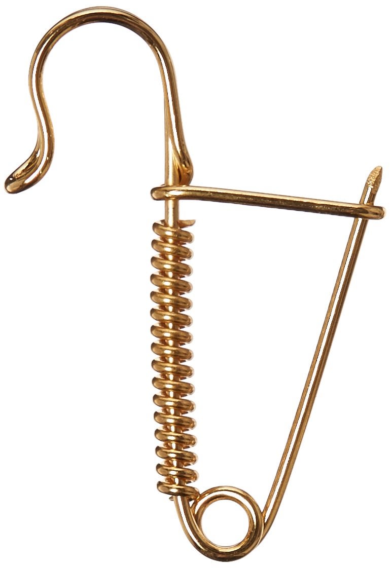 Lacis Knitting Pin Pair - Gold - Image 1