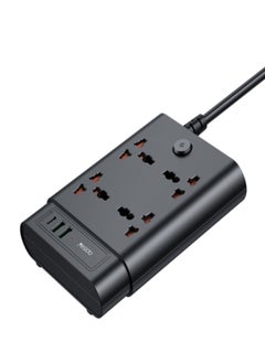 Yesido Yesido MC-11 4 Sockets + PD 20W + 2 QC3.0 Ports 2650W Multi-function High Power Socket  - Image 1