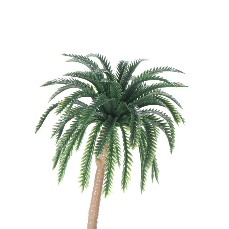 Plastic Model Trees: 1 Set High Simulation Plastic Material - Realistic Greenery Enhancement Miniature Landscape Scenery for Architectural Model Building, Train Track Scenes and Home Desk Decoration - Image 2
