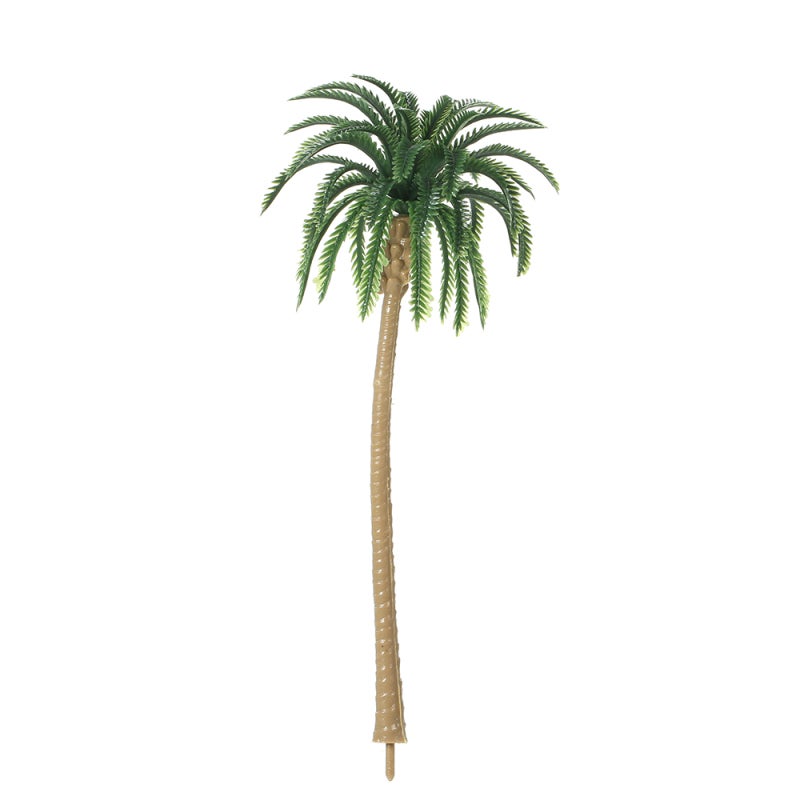 Plastic Model Trees: 1 Set High Simulation Plastic Material - Realistic Greenery Enhancement Miniature Landscape Scenery for Architectural Model Building, Train Track Scenes and Home Desk Decoration - Image 3