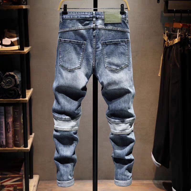 Unisex Casual Daily Denim Jeans - Image 3