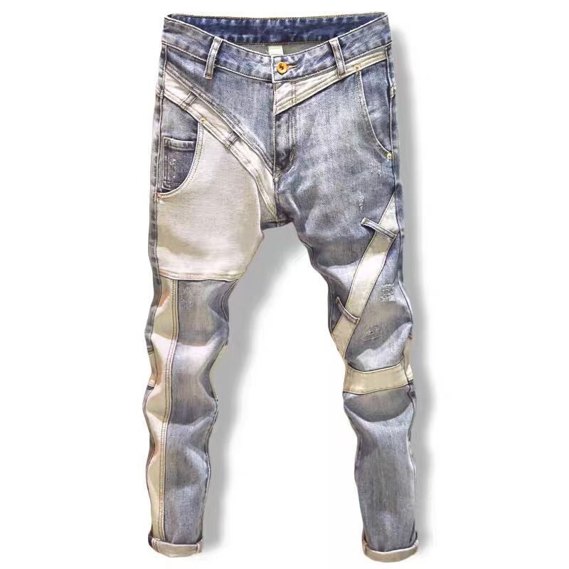 Unisex Casual Daily Denim Jeans - Image 5