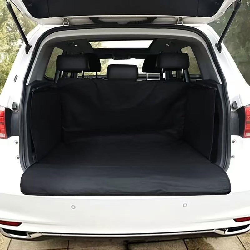 Dog Car Boot Liner: Black Heavy-duty Waterproof Nonslip Mat - Easy Clean Puncture-resistant Pet Cargo Cover for SUV Trunk Dog Owners of 2025+ Renault 4 E-Tech Models - Image 5