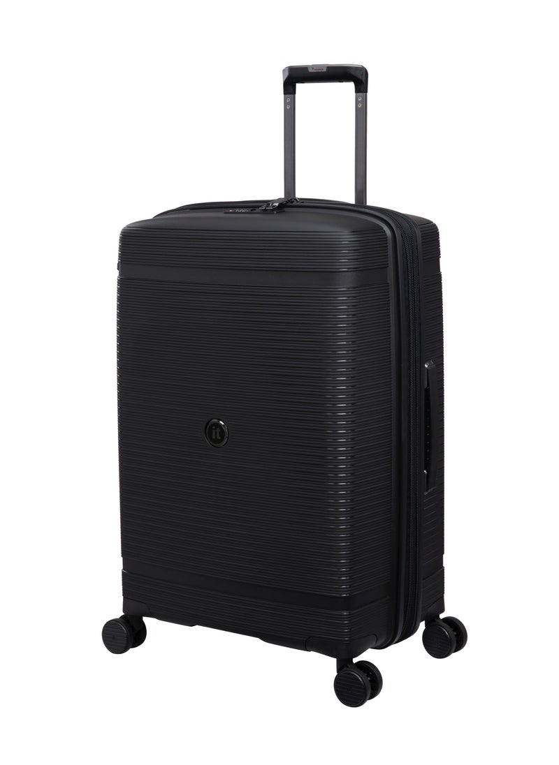 it Luggage it luggage Unanimous, Unisex Polypropylene Material Hard Case Luggage, 8x360 degree Spinner Wheels, Expandable Trolley Bag, TSA Type lock, SKU 15-3108-08, Lightweight Suitcase - Black  - Image 1