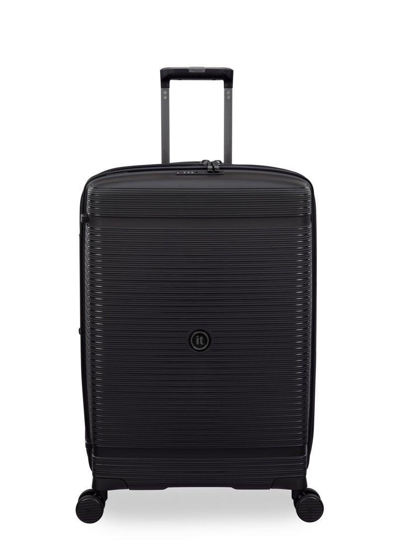 it Luggage it luggage Unanimous, Unisex Polypropylene Material Hard Case Luggage, 8x360 degree Spinner Wheels, Expandable Trolley Bag, TSA Type lock, SKU 15-3108-08, Lightweight Suitcase - Black  - Image 2