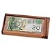 Bits and Pieces Magic Money Puzzle Box for Adults Wooden Brain Teaser ATM Puzzle Box Hidden Compartment Case for Money Gifts 8 x 358 x 1 - Image 2