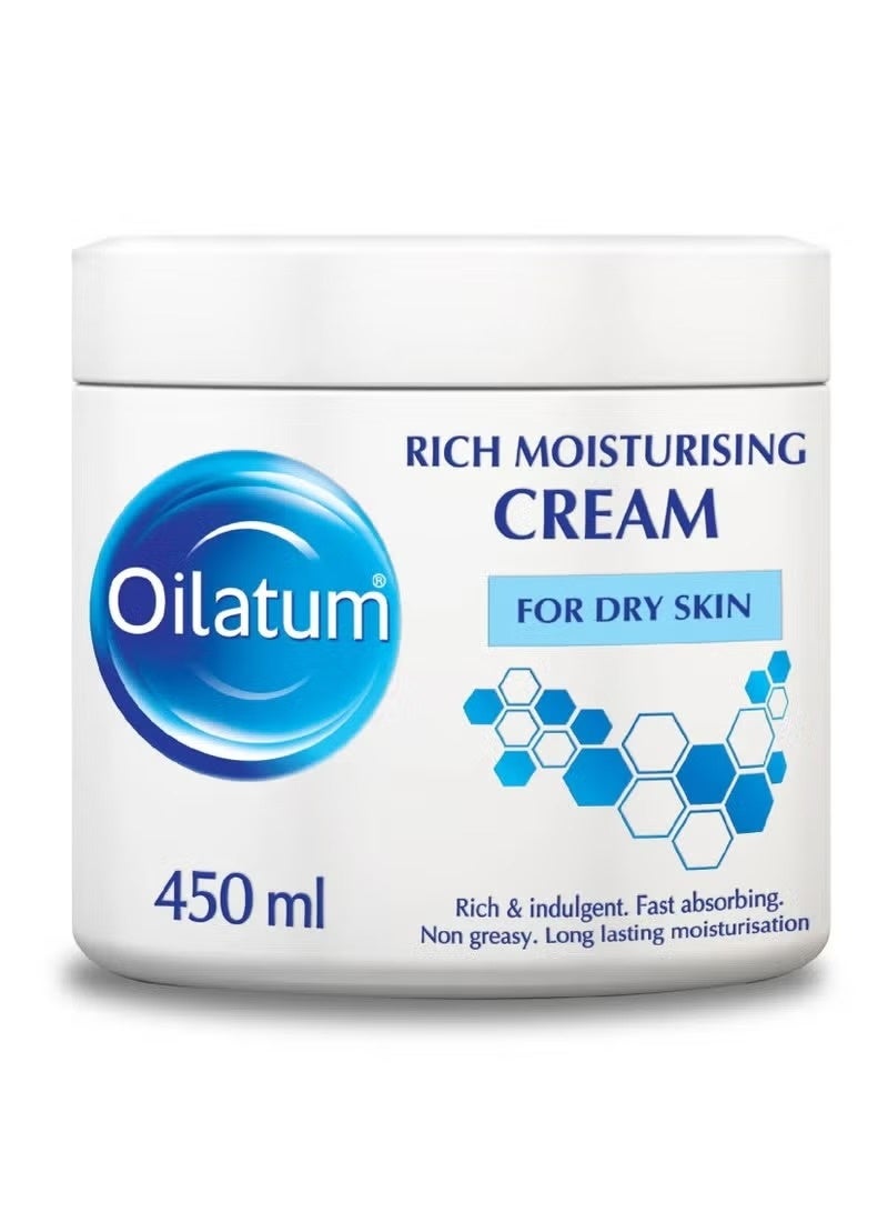 Oilatum Rich Moisturising Cream 450ml - Image 1