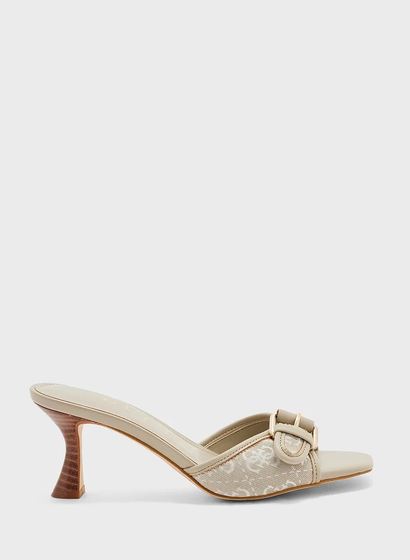 GUESS Dista Low Heel Sandals