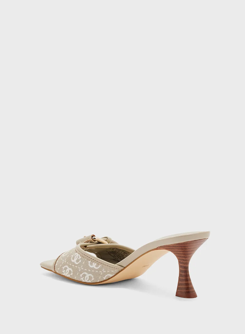 GUESS Dista Low Heel Sandals