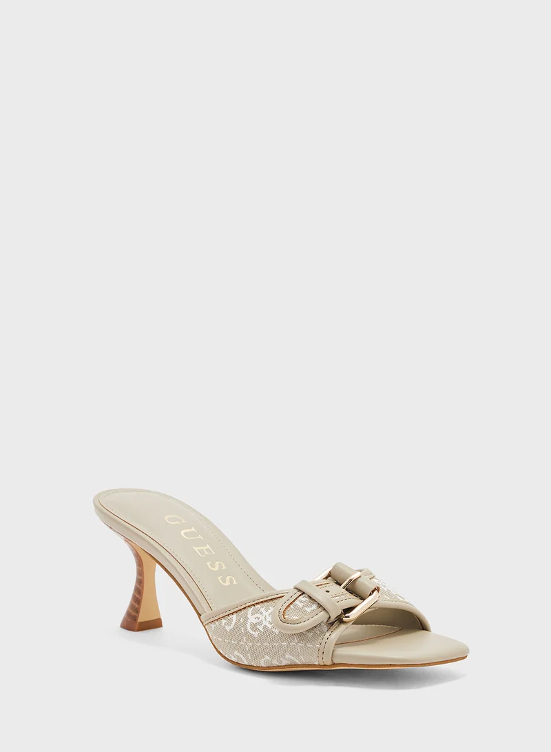 GUESS Dista Low Heel Sandals