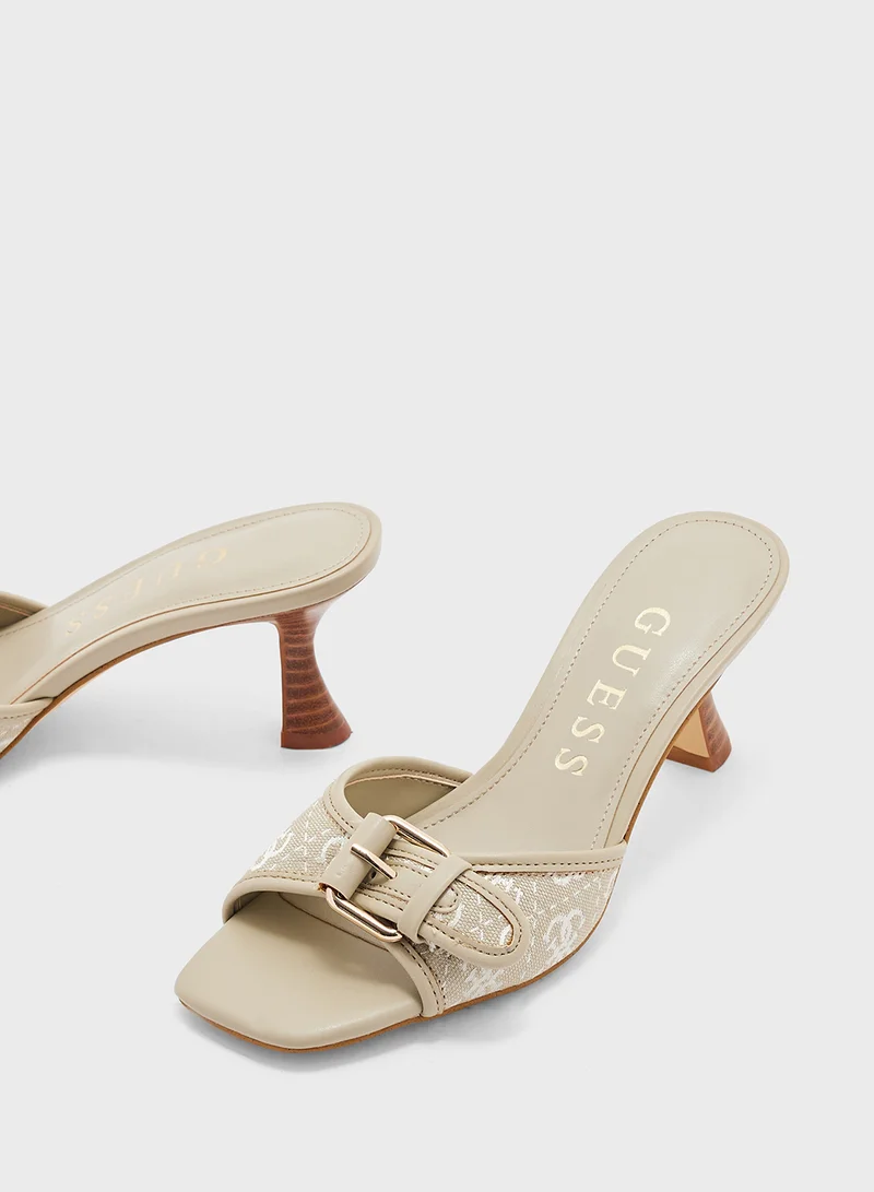 GUESS Dista Low Heel Sandals