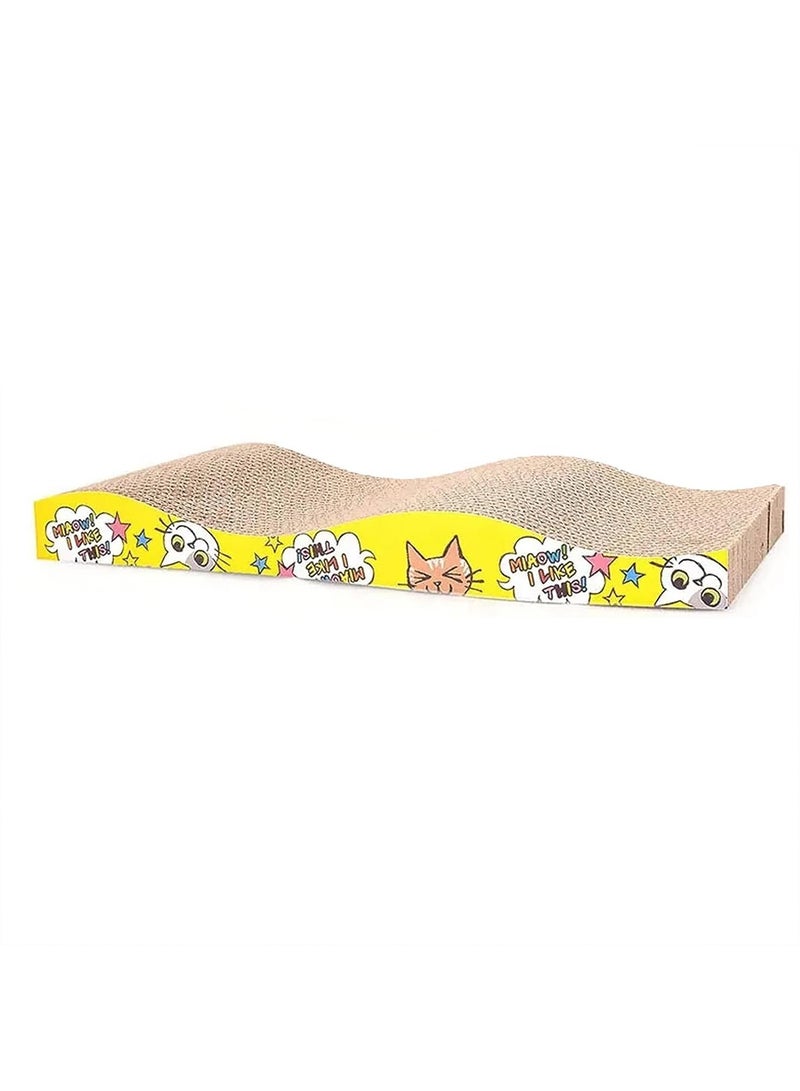 MARGOUN Cat Scratcher Cardboard Cat Scratch Pad with Premium Scratch Textures Design Durable Cat Scratching Pad - Image 5