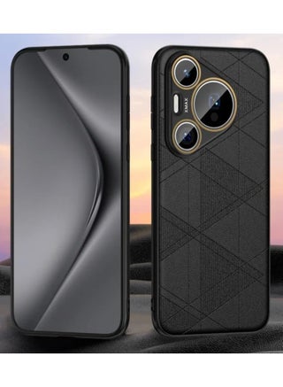 Huawei Pura 70 Pro Case Luxurious Leather Textile Pattern PC Back Cover For Huawei Pura 70 Pro Plus 5G Shockproof Bumper - pzsku/Z4739D98857FA4D6E0A02Z/45/_/1715766013/b411fea8-5255-463f-8720-fdc0f144e2f0