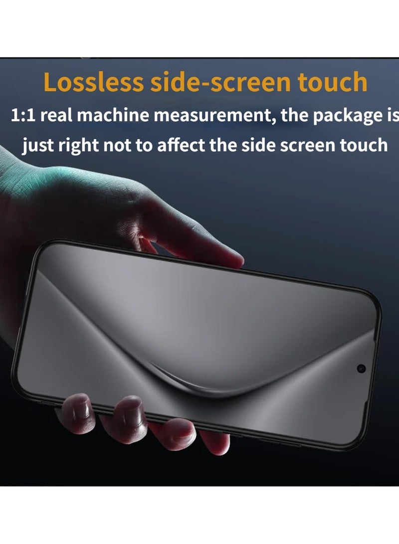 General Huawei Pura 70 Pro Case Luxurious Leather Textile Pattern PC Back Cover For Huawei Pura 70 Pro Plus 5G Shockproof Bumper  - Image 4