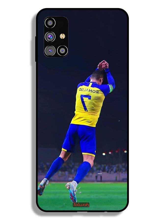 Tolwak Samsung Galaxy M31s Protective Case Cover Cristiano Ronaldo - Image 2