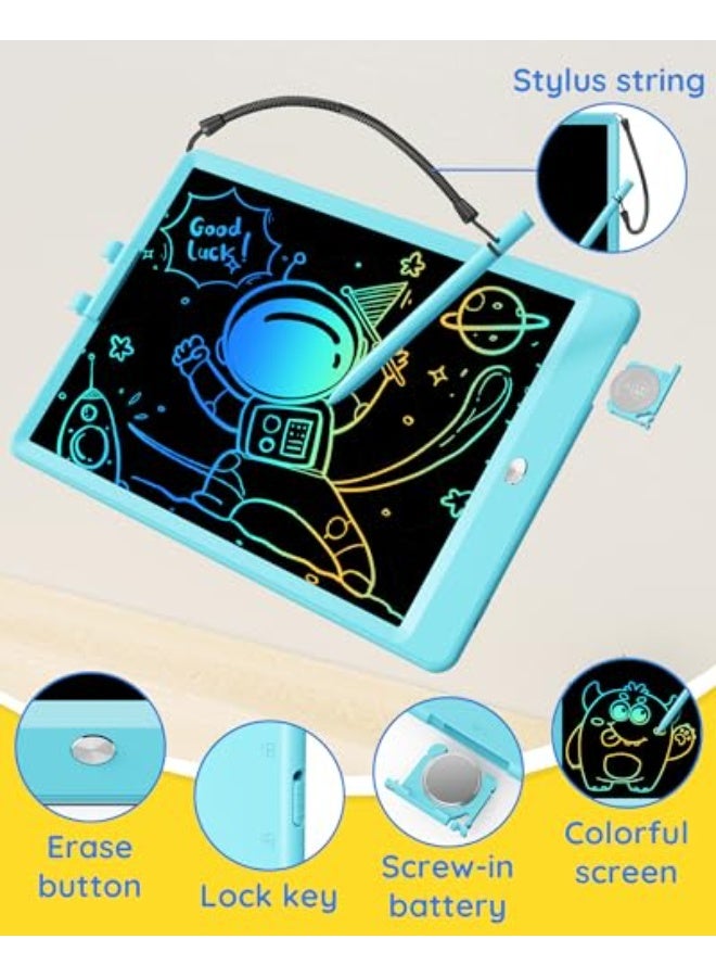 10-Inch LCD Writing Tablet for Kids – Colorful Drawing Pad, Erasable Doodle Board for Travel, Learning & Fun  - Image 3
