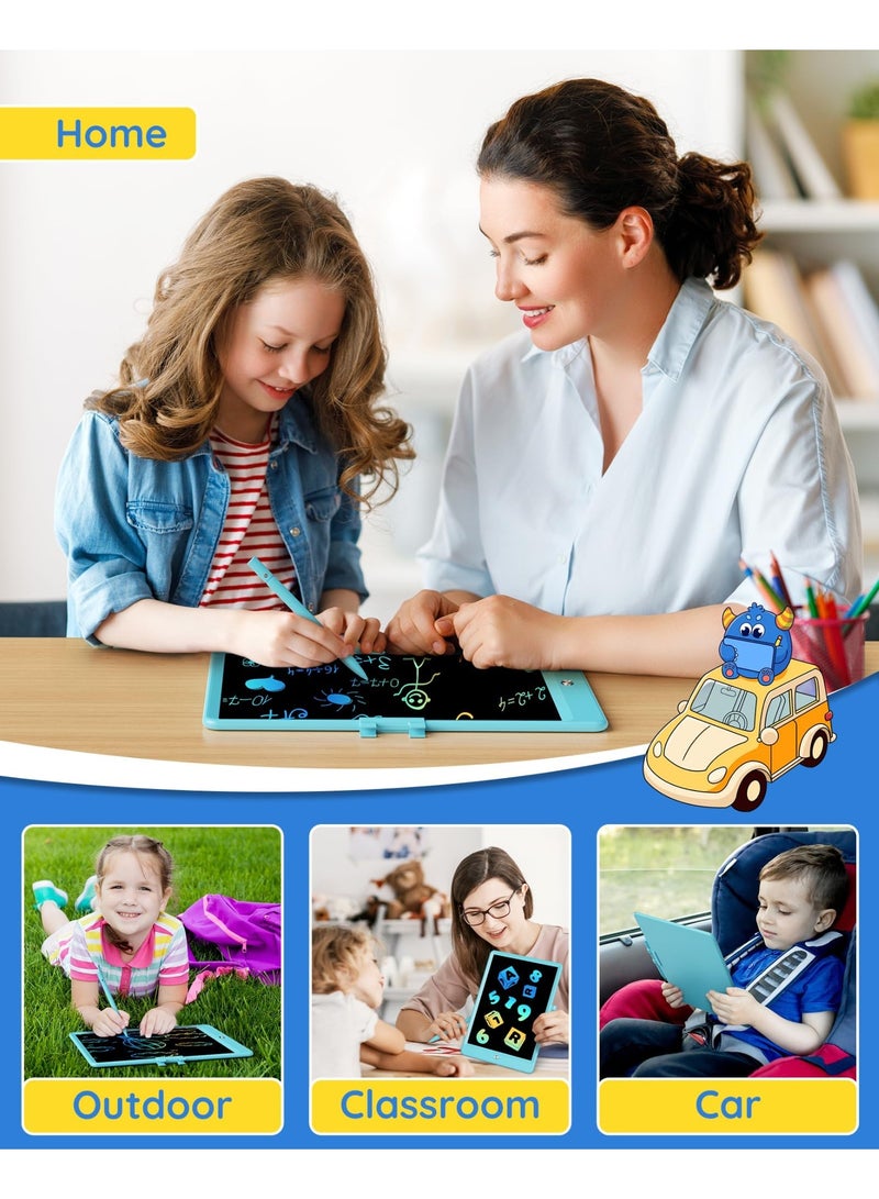 10-Inch LCD Writing Tablet for Kids – Colorful Drawing Pad, Erasable Doodle Board for Travel, Learning & Fun  - Image 4