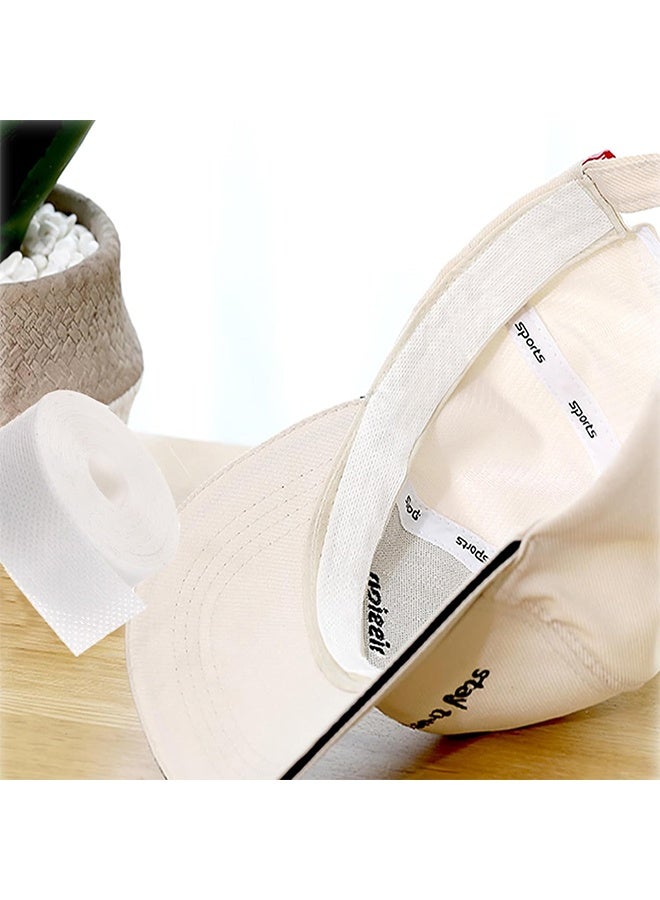 Ant 6 Rolls Disposable Collar Protectors, Hat Shirt Collar Sweat Protectors, Collar Protector Sweat Pads, Self-Adhesive Shirt Collar Protector for Shirt Collar Hat Brims - Image 5