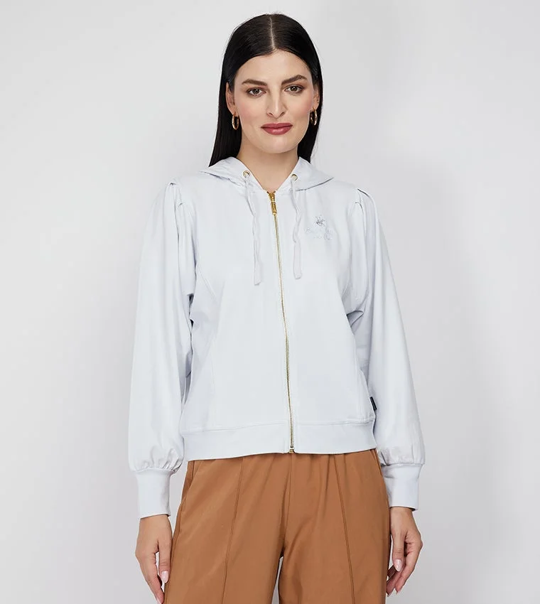 Beverly Hills Polo Club Women's Zip-Through Hoodie