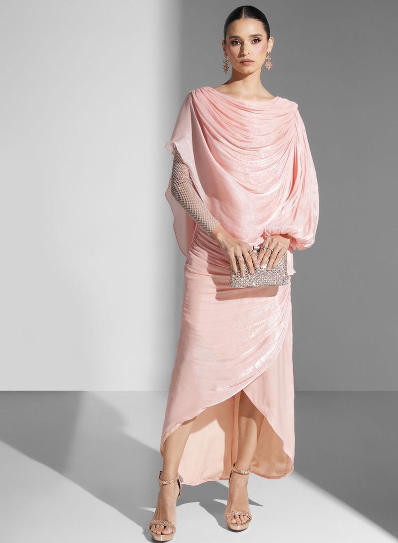 Namshi x Draped Tulip Dress  - Image 5