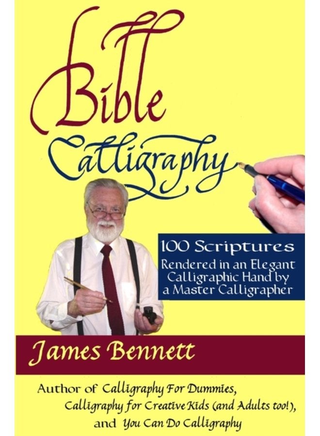 Bible Calligraphy 100 Scriptures - Paperback