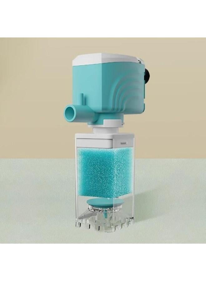 حوض سمك مؤكسج مع فلتر إسفنجي ومضخة مياه وحوض أسماك - Image 3