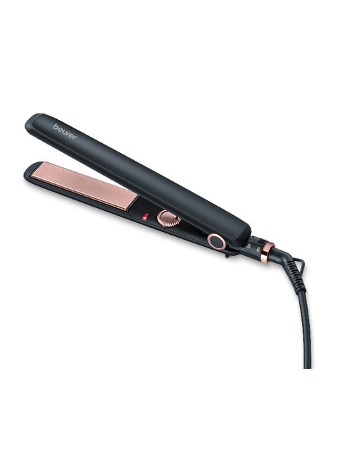 HS 30 Hair Straightener, Ceramic-Tourmaline Coated Plates with Variable Temperature Settings for Gentle Styling
