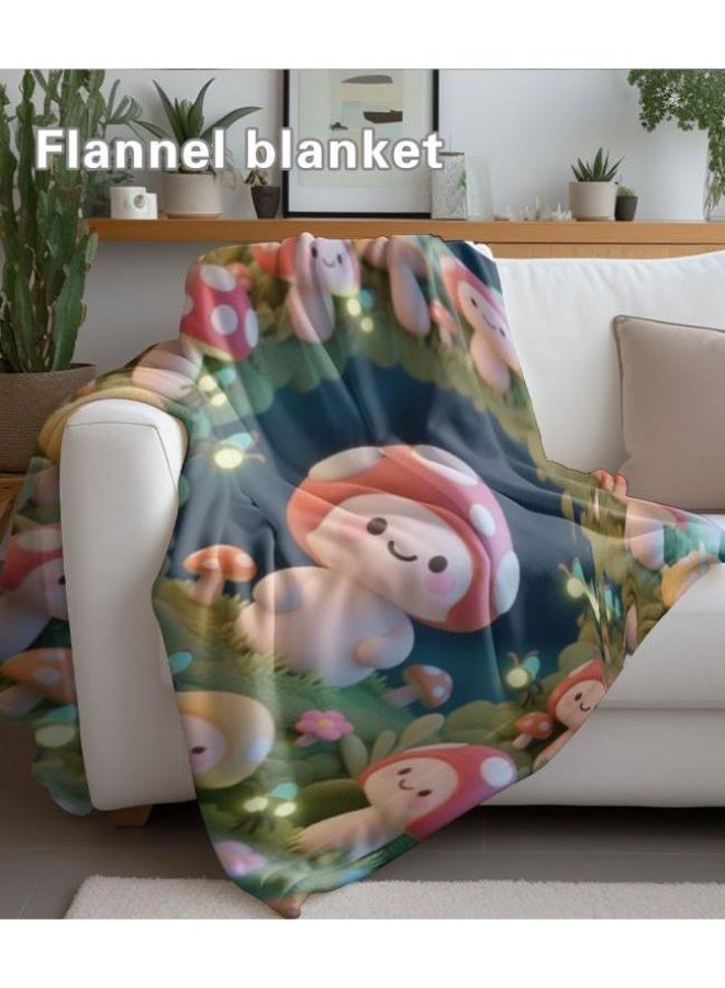 general Baby and children's cartoon flannel thin blanket (warm and comfortable, suitable for sleep, game use) 70cm*100cm - Image 4