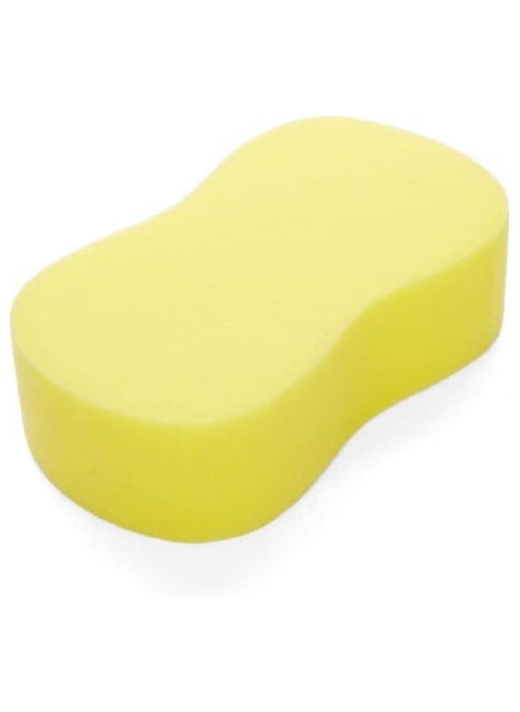ELTRAZONE Smart Car Yellow Jumbo Sponge – Extra-Large Super Absorbent Car Wash Sponge for Vehicles, Bikes & Household Cleaning – Durable, Reusable, Non-Scratch Soft Foam for Exterior and Interior Surfaces – Easy Grip, Lightweight, Quick Dry  - Image 2