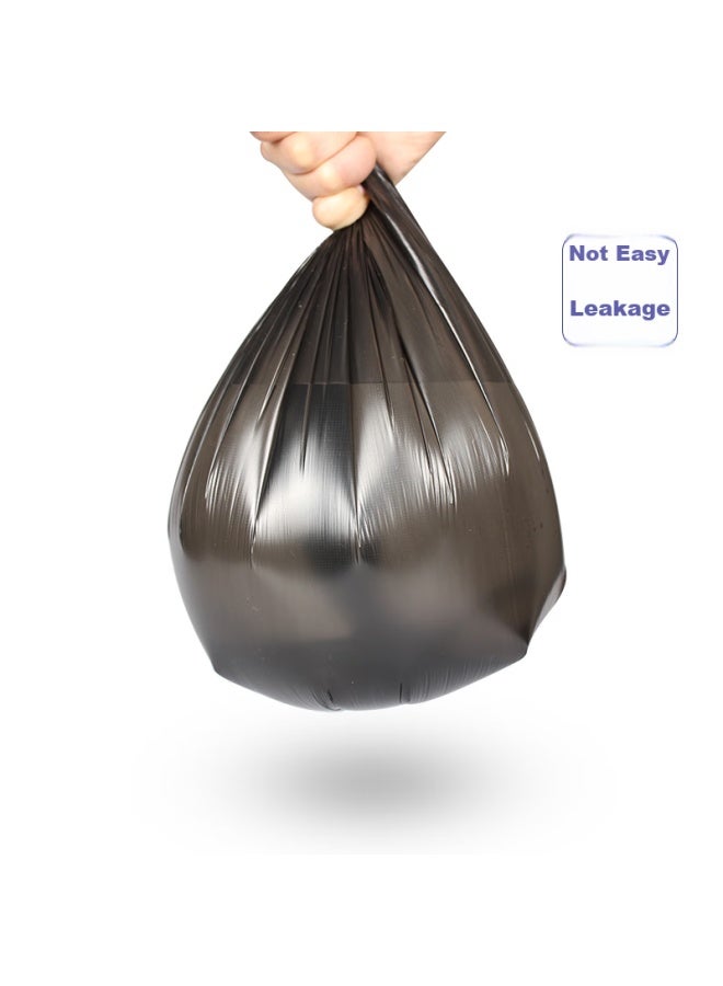 Yessel Yizhixuan Flat-top Garbage Bags, 500 Count, Single-sided 0.6 Microns, Black, 45*50cm, Medium Size, For Home And Office Use, Plastic Bags - Image 4